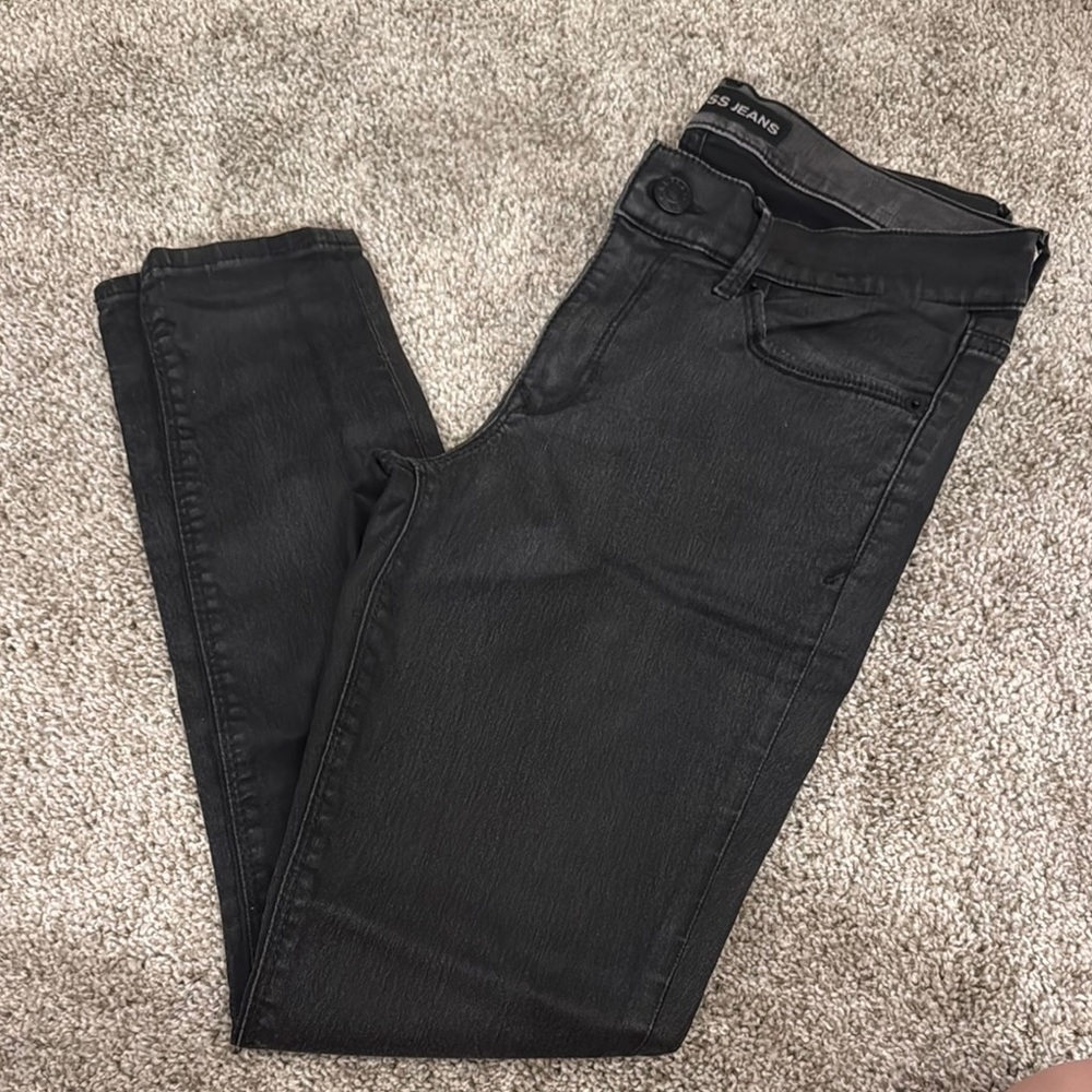 Express Charcoal Denim Jeans